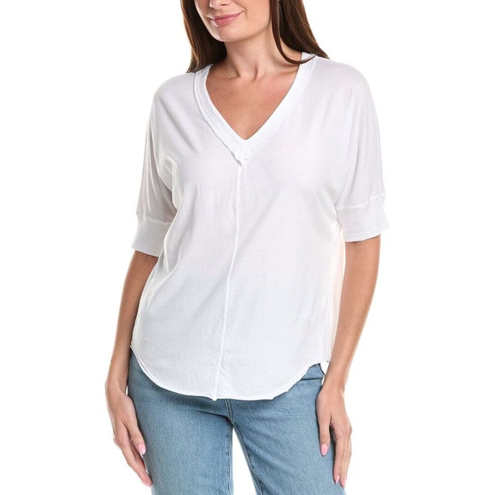 Xcvi Womens Gardiner Top, White